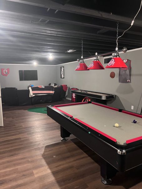 Client wanted a mancave and that's exactly what he got